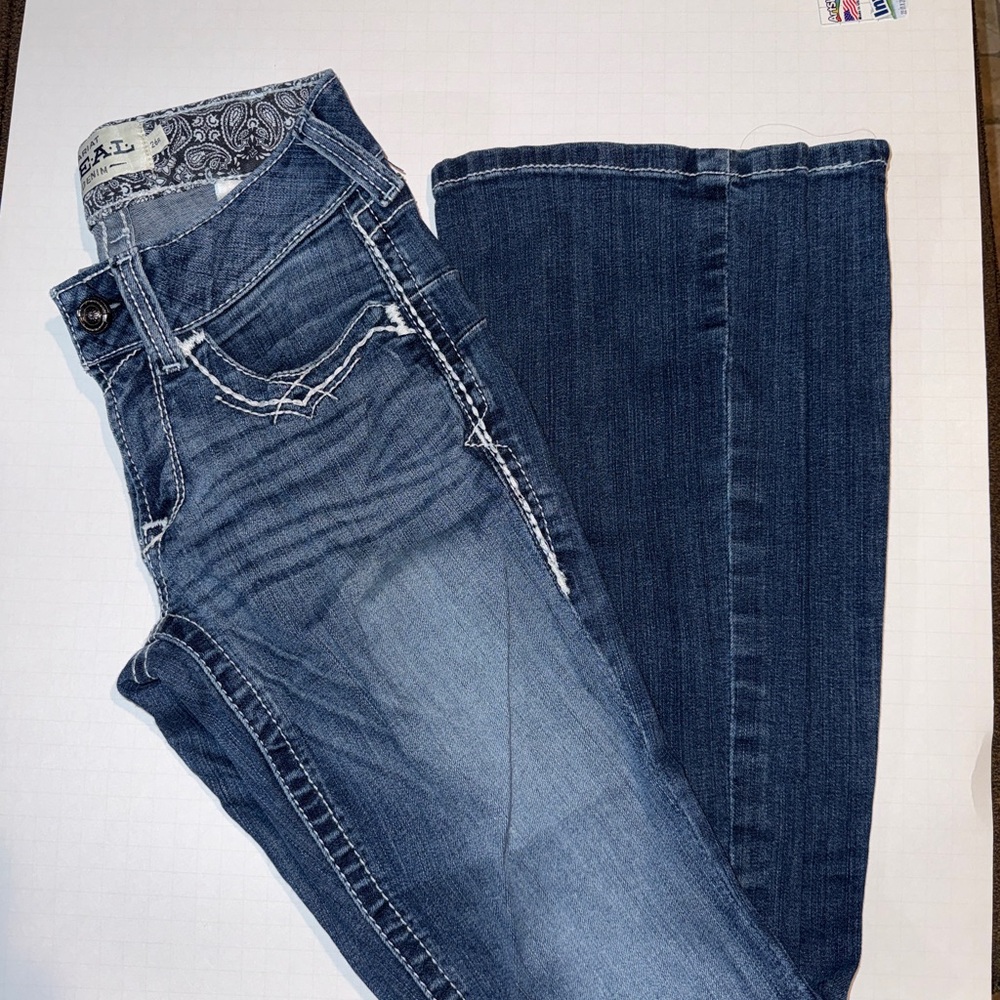 Ariat Women's Dark Blue Boot Cut Jeans